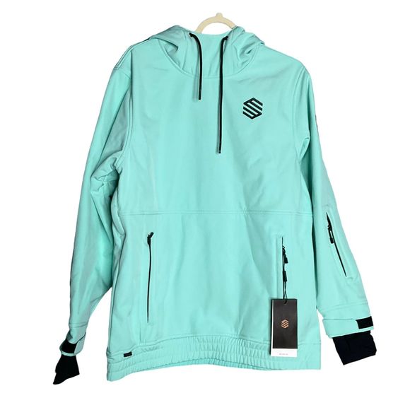 Siroko NWT W1-W ICEBERG WOMEN'S SNOWBOARD JACKET Mint Small - Picture 2 of 11